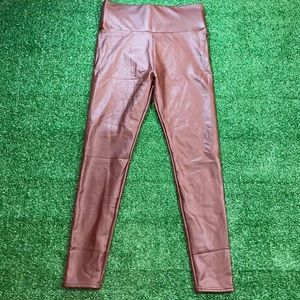 Spanx Women’s Faux Leather Leggings